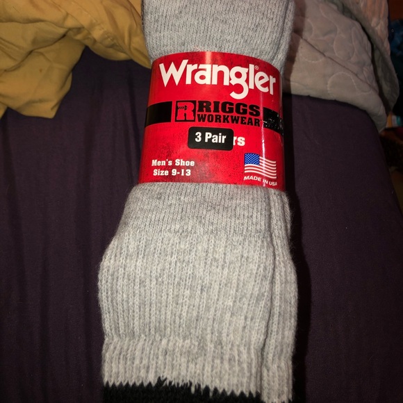 Wrangler 3 pk Riggs Workwear 3 pair men’s socks - Picture 1 of 3